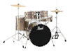 Pearl Roadshow Complete 5-pc. Drum Set w/Hardware and Cymbals GRINDSTONE SPARKLE RS505C/C708