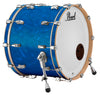 Pearl Music City Custom 22"x14" Reference Series Bass Drum w/o BB3 Mount BLUE SATIN MOIRE RF2214BX/C721