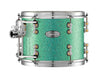 Pearl Music City Custom 10"x10" Reference Pure Series Tom TURQUOISE GLASS RFP1010T/C413