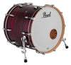 Pearl Masters Maple 22"x18" Bass Drum - Custom RED OYSTER SWIRL MM6C2218BX/C856