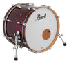 Pearl Masters Maple 20"x14" Bass Drum - Custom RED OYSTER SWIRL MM6C2014BX/C856